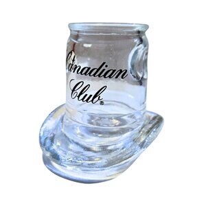 Canadian Club -Whisky brand- Hat shaped shot glass- Very Cool, HTF